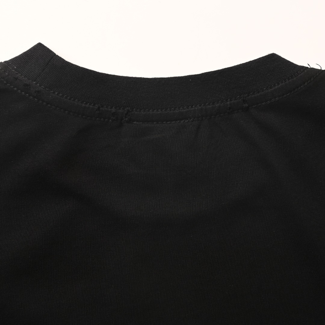 Balenciaga BALENCIAGA巴黎世家BLCG 绿胶带涂鸦短袖T恤