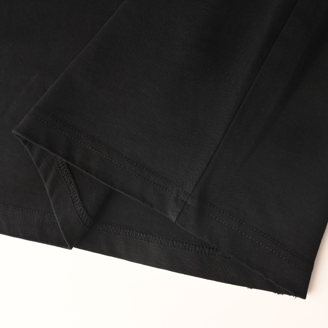 Balenciaga BALENCIAGA巴黎世家BLCG 绿胶带涂鸦短袖T恤