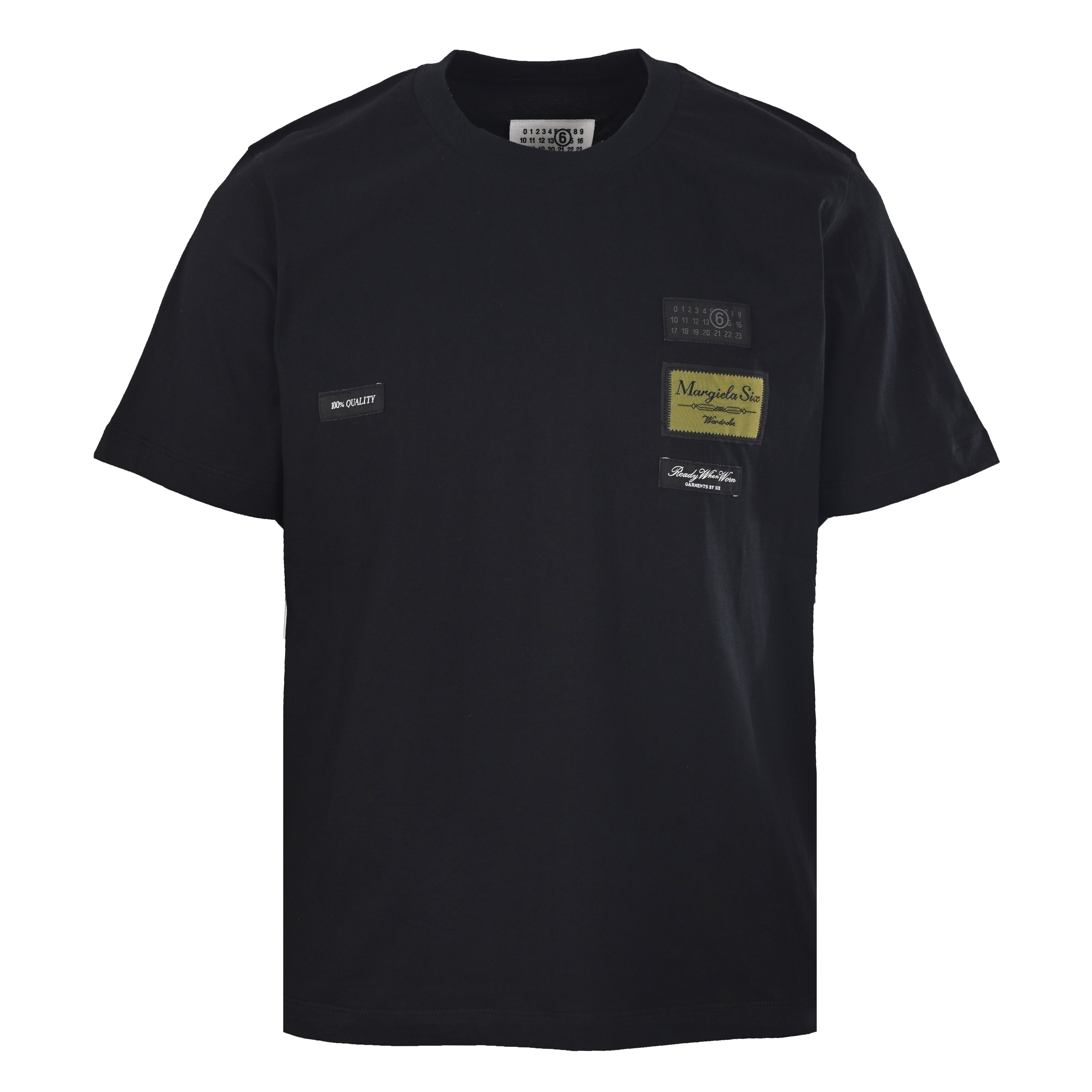 Maison Margiela MAISON MARGIELA马吉拉MM6 数字标签短袖T恤