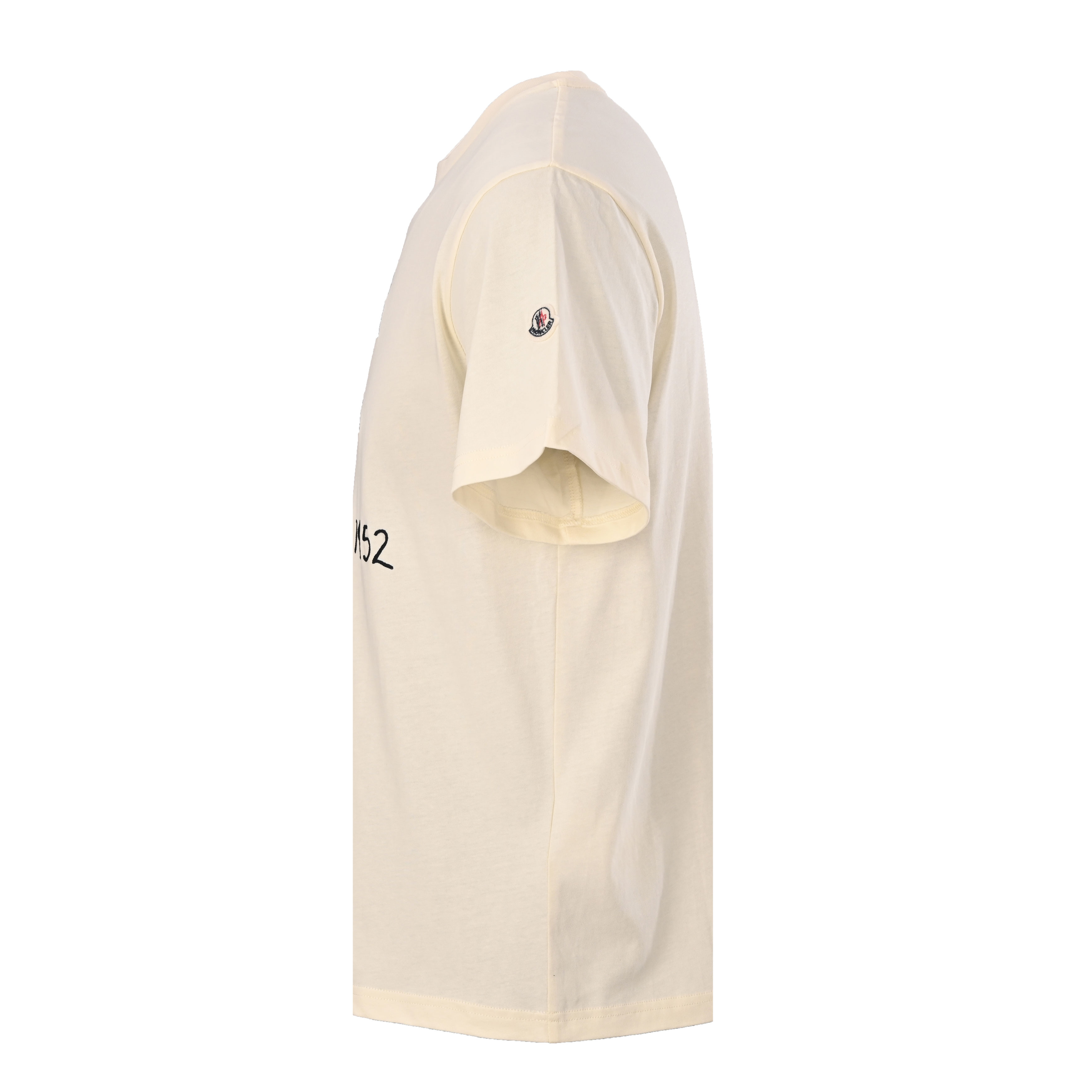 Moncler MONCLER蒙口MC 1952手写风刺绣短袖T恤