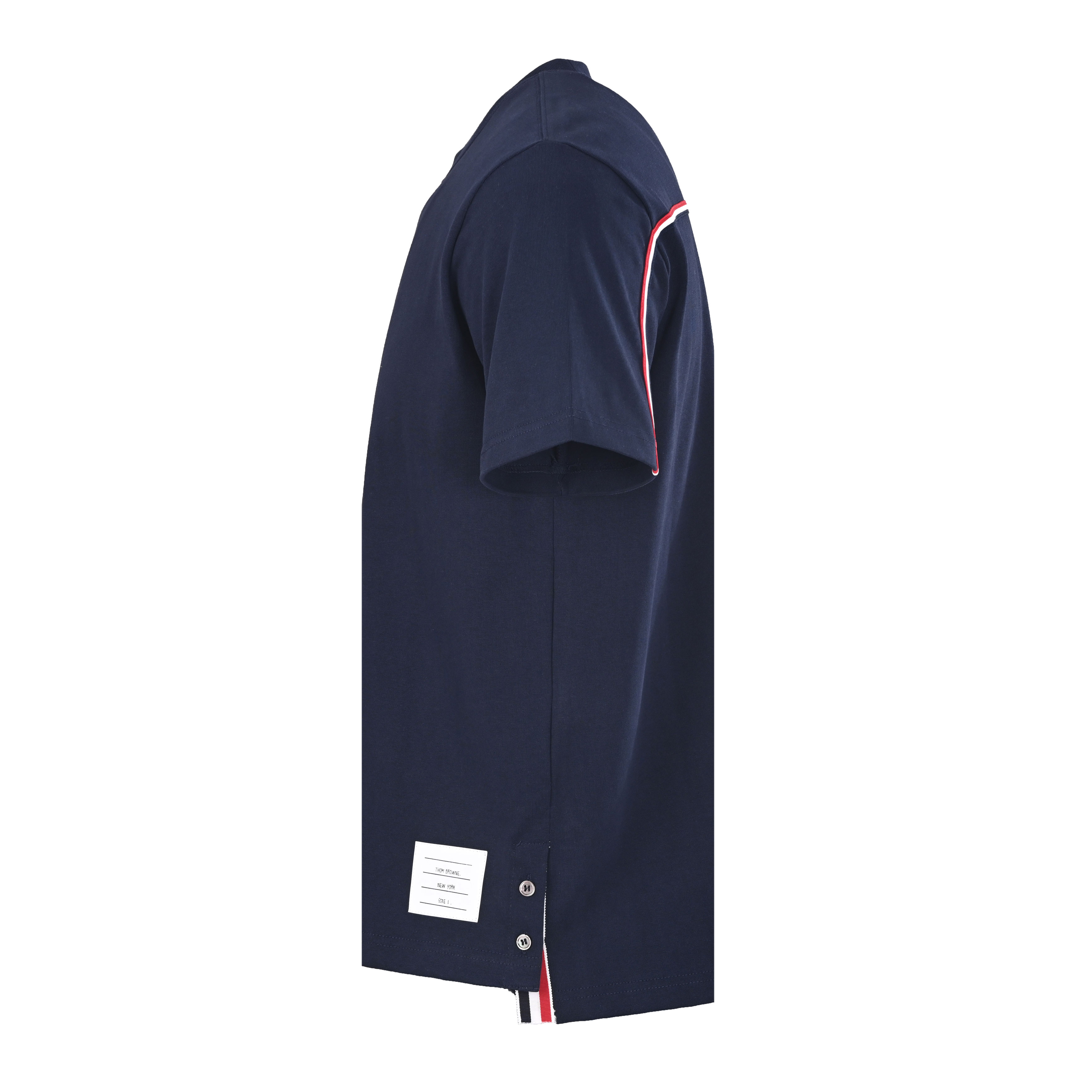 Thom Browne THOM BROWNE TB 后背织带短袖T恤