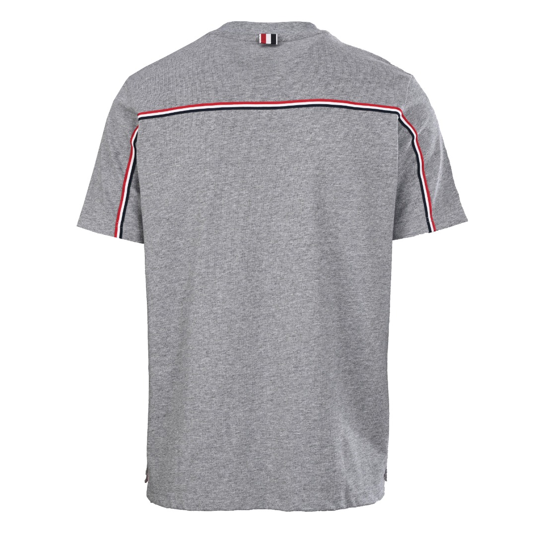 Thom Browne THOM BROWNE TB 后背织带短袖T恤