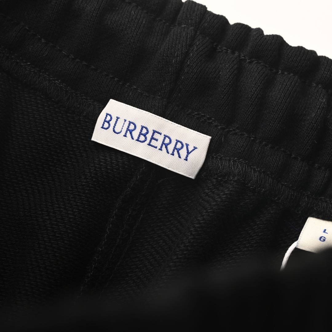 Burberry BURBERRY巴宝莉BBR 压胶字母五分短裤