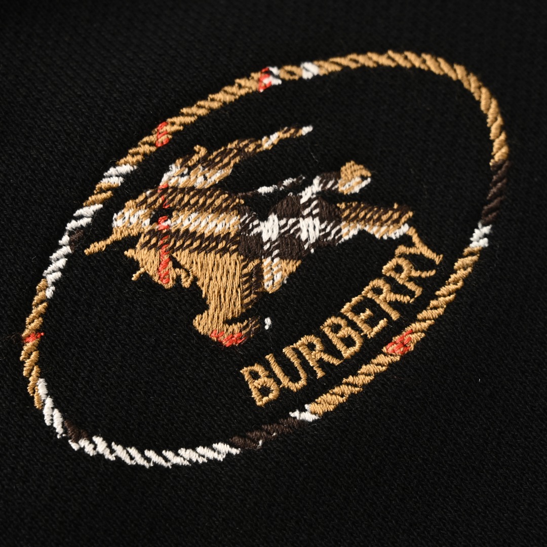 Burberry BURBERRY巴宝莉BBR 圆格纹战马印章松紧腰短裤