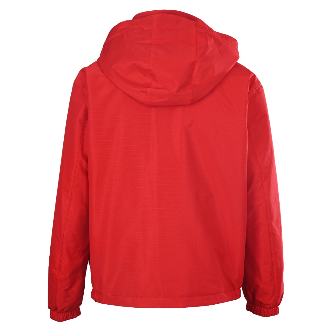 BALENCIAGA/巴黎世家BLCG 满印双B老花3M刺绣双面穿连帽外套冲锋衣 轻便的连帽外套，选用由梭织尼龙面料制成
