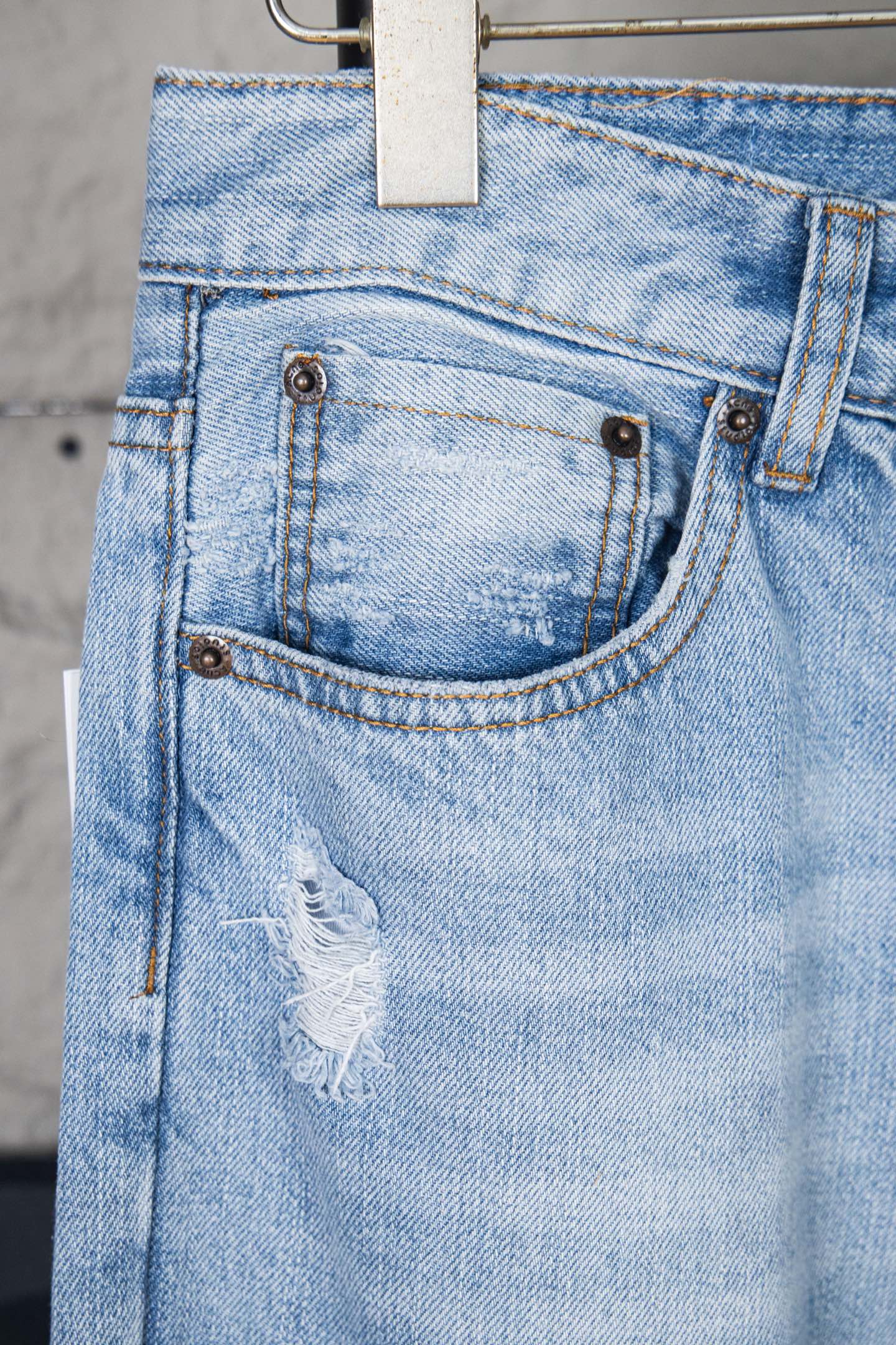 Acne Studios Jeans Rectos Anchos Azul Claro para Hombre y Mujer 11 i1745595692136 4705 0 9