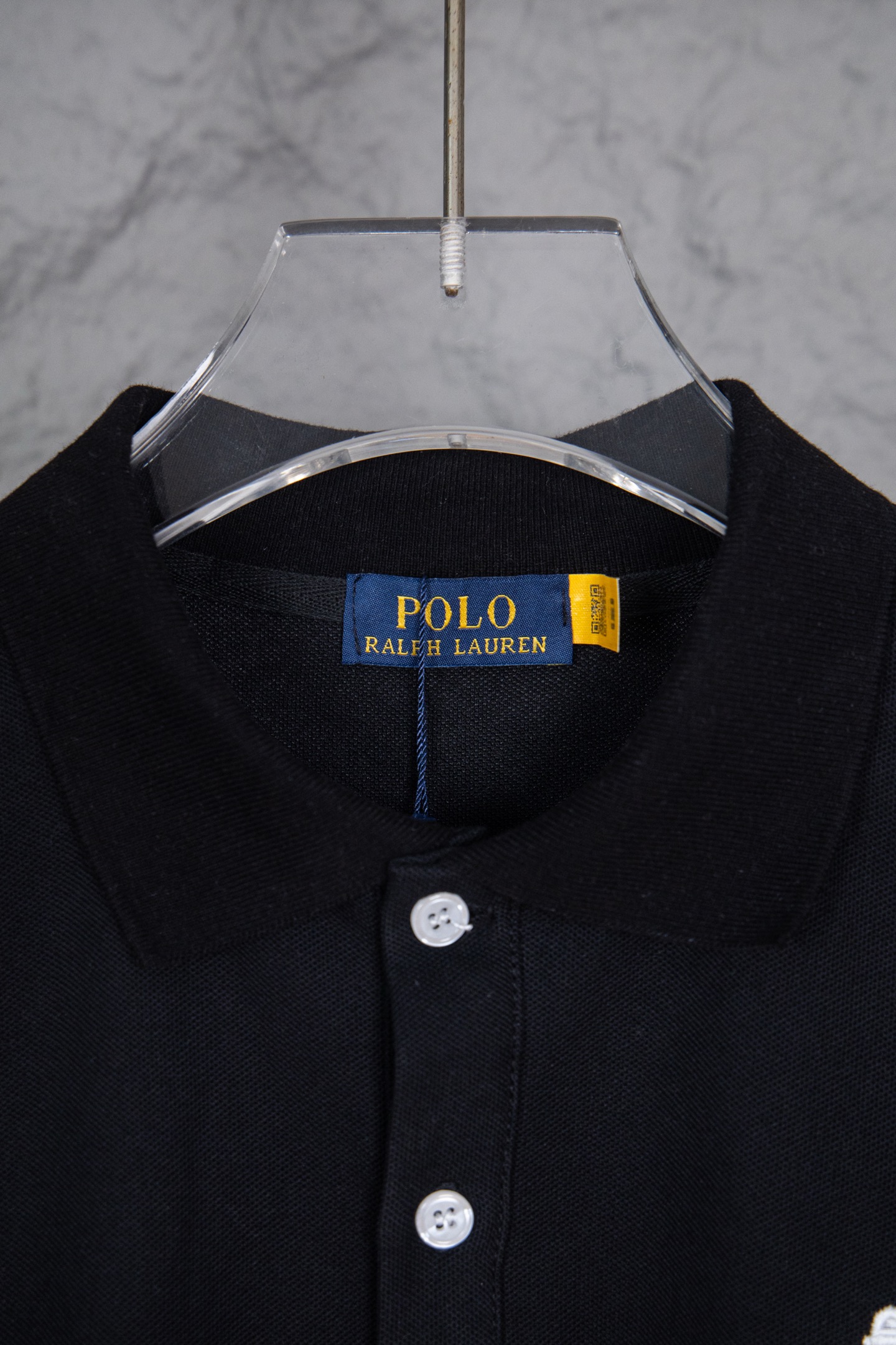 Polo Ralph Lauren/拉夫劳伦 基础大马刺绣logo Big Pony Polo衫 L 黑色 藏青 灰色 白色