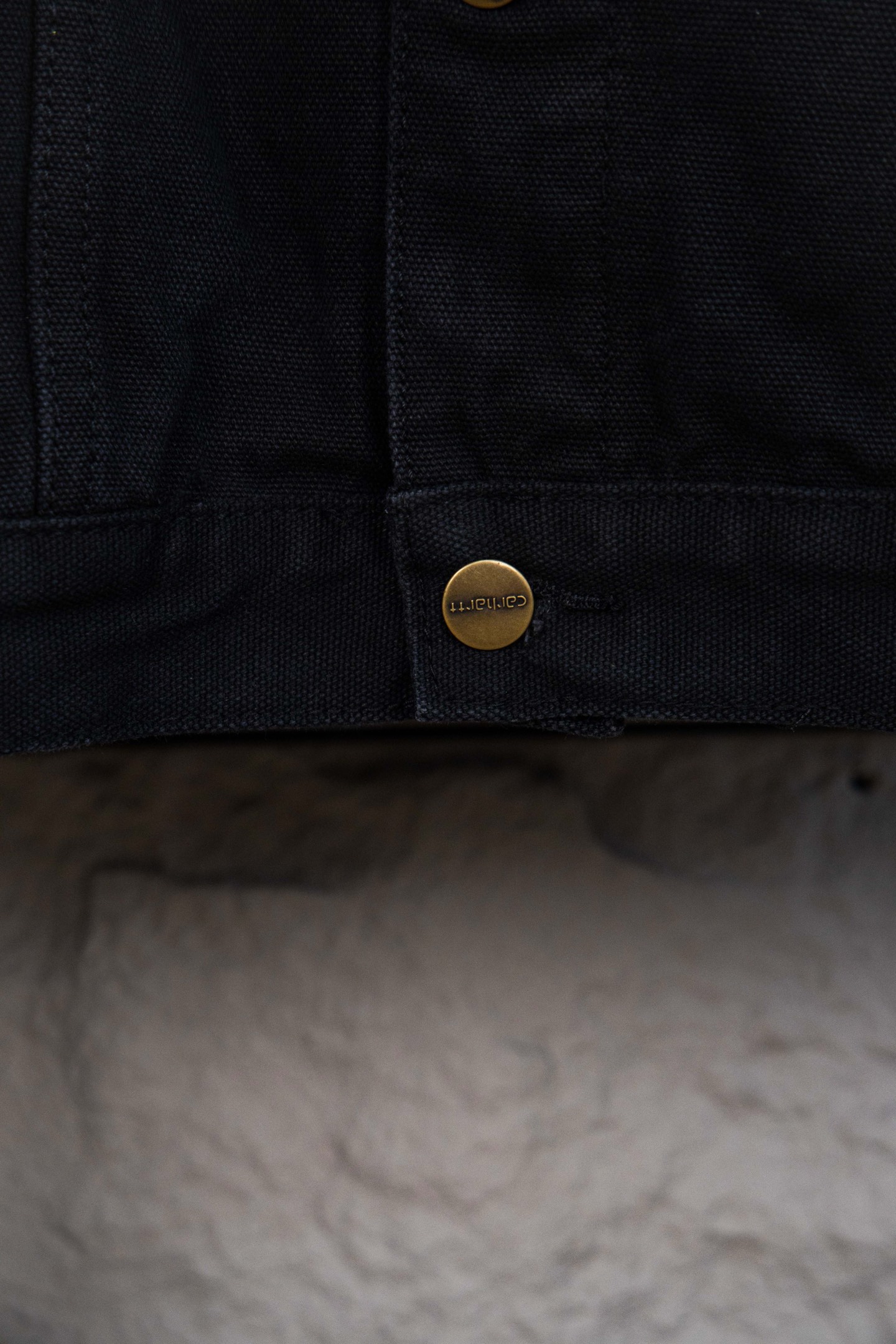 CARHARTT/卡哈特25ss 复古工装夹克外套 黑色 灰色