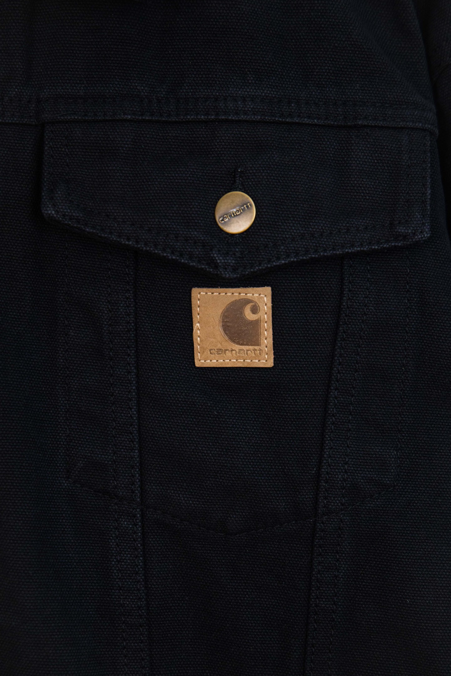 CARHARTT/卡哈特25ss 复古工装夹克外套 黑色 灰色