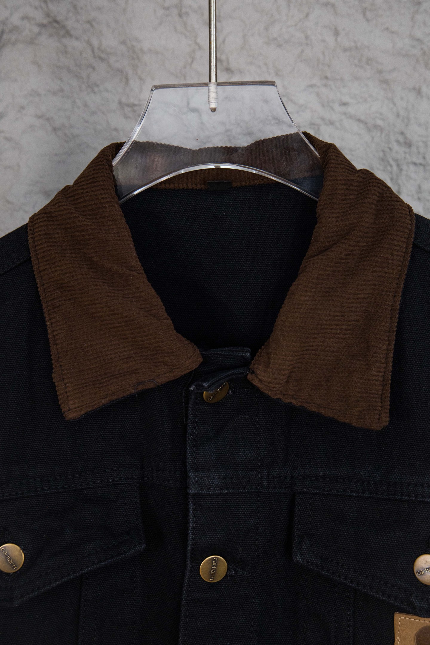 CARHARTT/卡哈特25ss 复古工装夹克外套 黑色 灰色