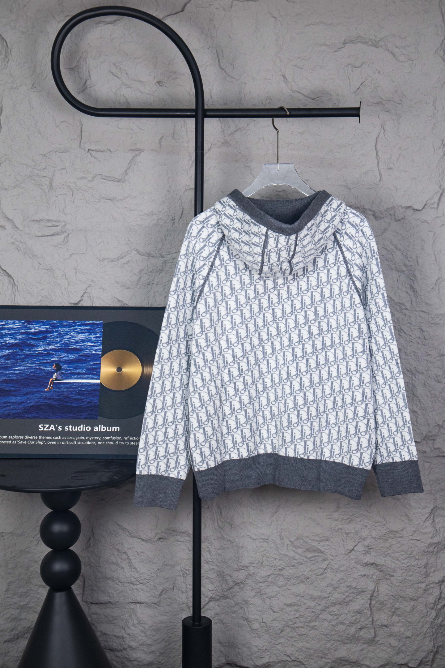 Dior CD 24SS Cárdigan con Cremallera y Estampado Floral para Hombre y Mujer 3 i1754495305878 3117 0 1
