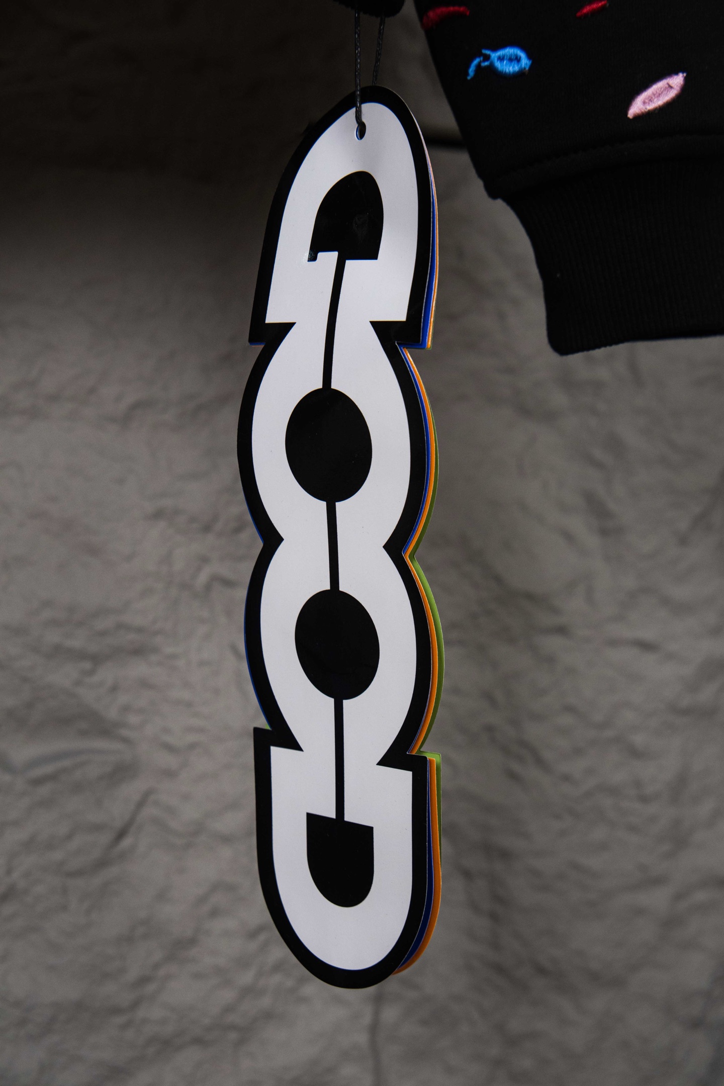 GOODBRAND25SS糖果刺绣泼墨拉拉链连帽套头卫衣 黑色 白色-Chinese UA Cheap High Quatity Brand Clothes Bags handbags Sneakers wholesale wholesaler seller from China Factory suppliers Fashion Clothing Shoes best Quality Beautiful Price GOODBRAND25SS糖果刺绣泼墨拉拉链连帽套头卫衣 黑色 白色