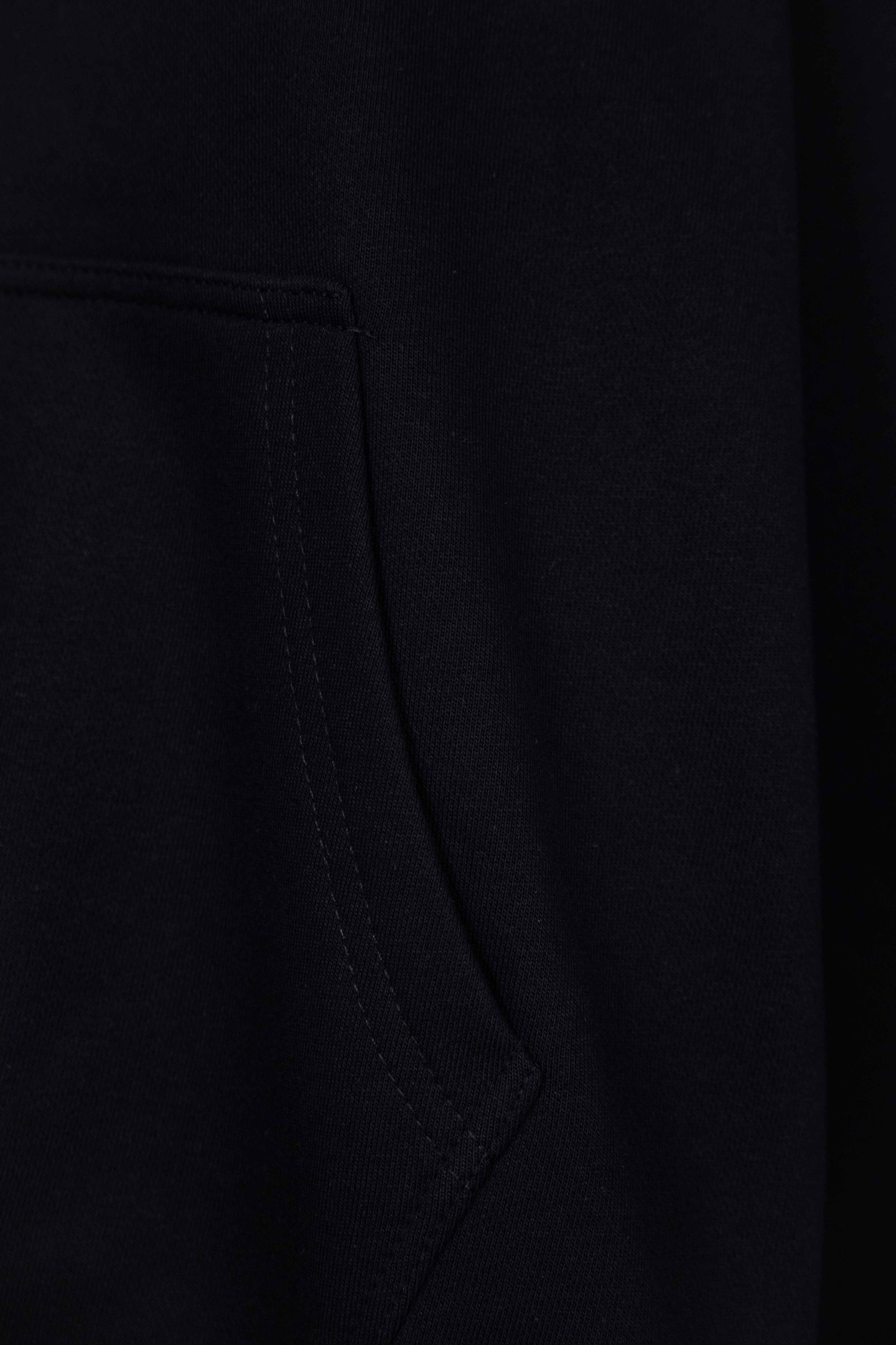 GOODBRAND25SS珍珠刺绣重工标语连帽卫衣黑色 藏青色