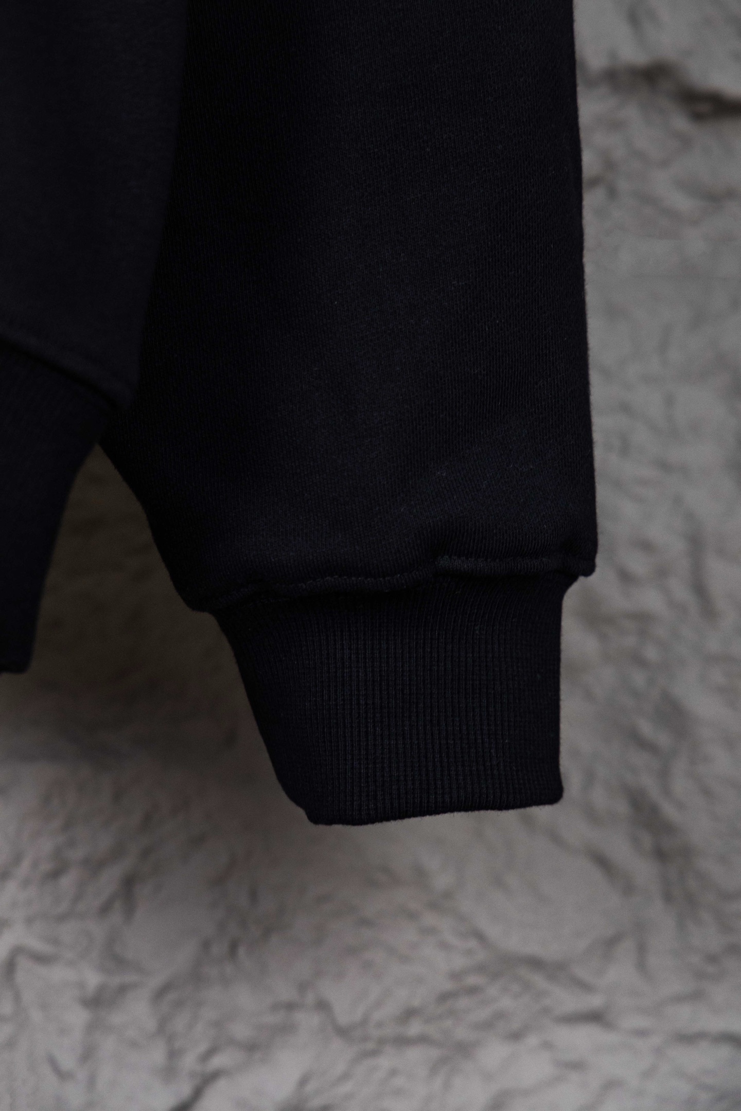 GOODBRAND25SS珍珠刺绣重工标语连帽卫衣黑色 藏青色