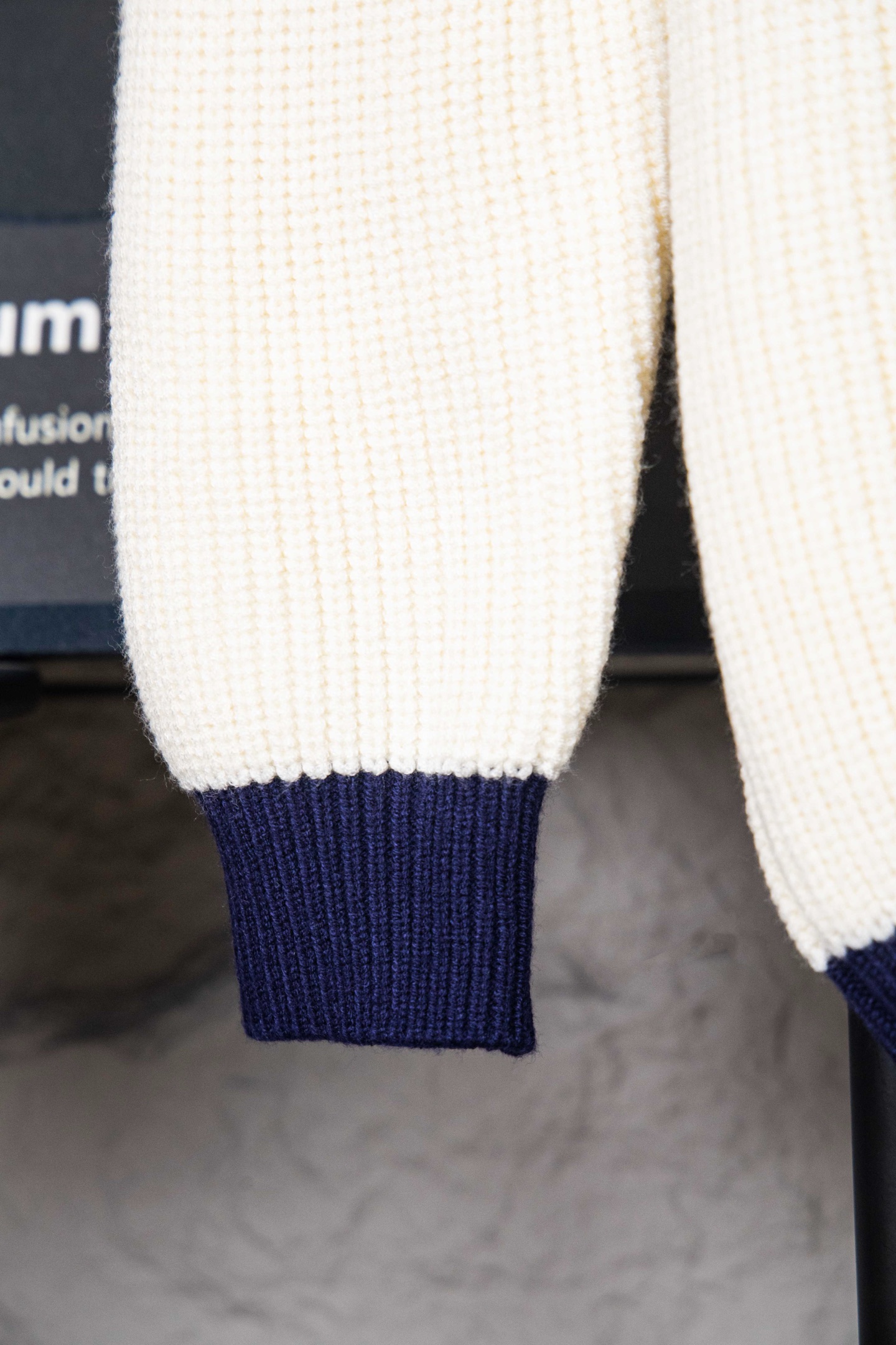 Gucci/古驰 25Fw双G拼色拉链针织毛衣外套