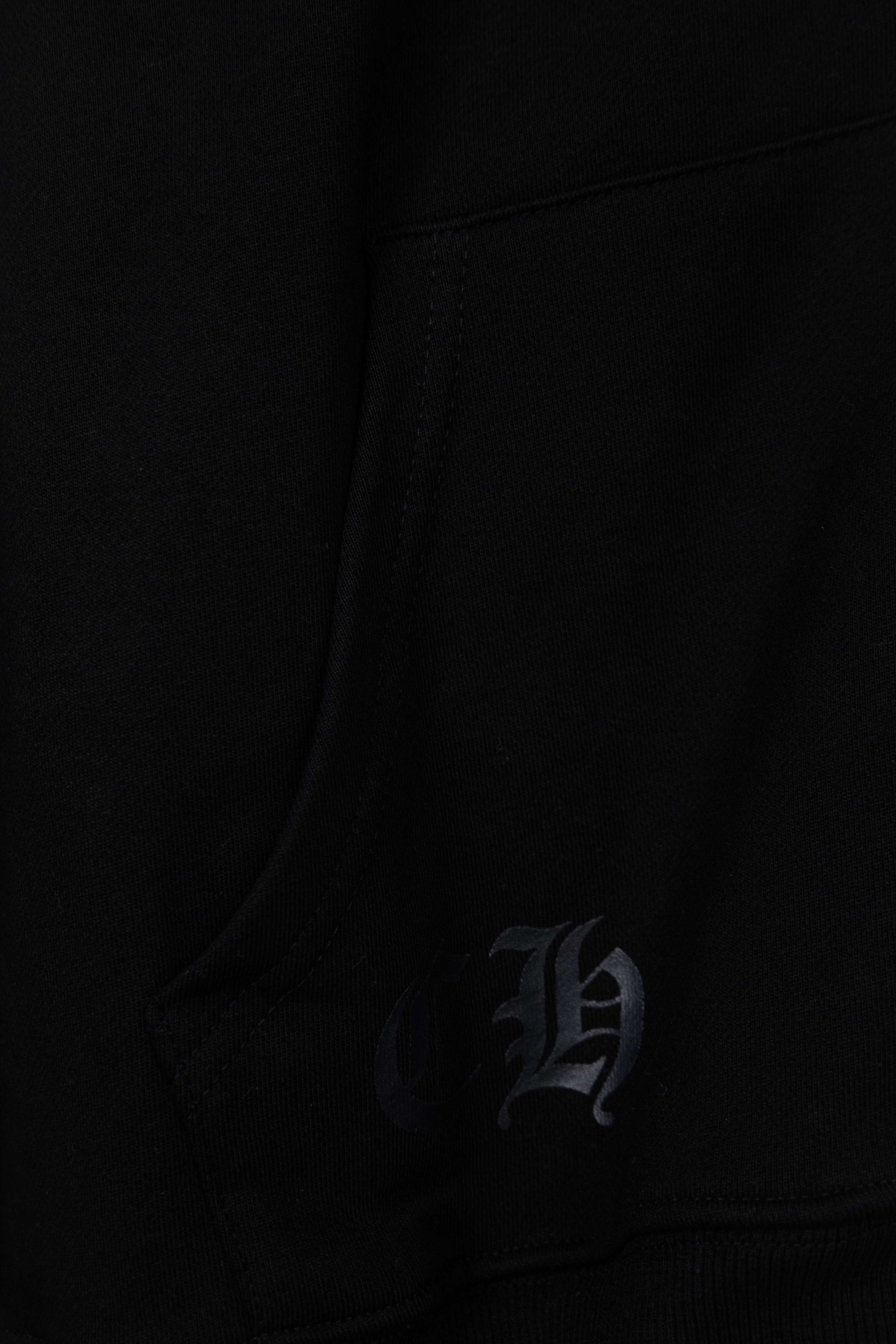 Chrome Hearts/克罗心 25ss 花臂马蹄连帽外套 梵文字母藤花十字马蹄连帽卫衣