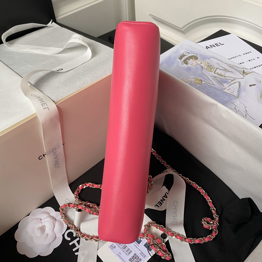 chane24C最新mini31bag横版A真的是精致又小巧经典与奢华的完美融合包袋设计简洁大方尺寸适中