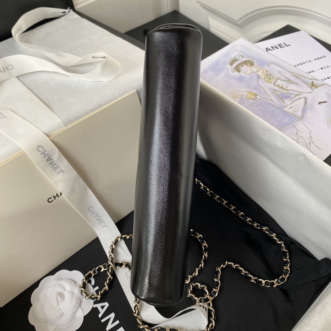 chane24C最新mini31bag横版A真的是精致又小巧经典与奢华的完美融合包袋设计简洁大方尺寸适中
