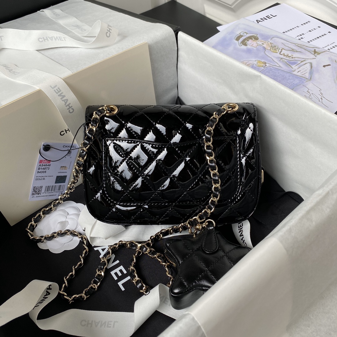 为chanel星星系列开一场party C惹眼又炸裂的包王时髦精美的梦中情包~闪闪发光的香香根本无法拒绝 精致感直接拉满 五角星小吊坠 2