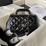 Chanel Classic Flap Bag Crossbody & Shoulder Bags Oil Wax Leather Winter Collection