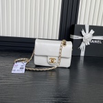 Chanel Classic Flap Bag Or Cuir de veau vache Vintage 1 Chanel Classic Flap Bag Or Cuir de veau vache Vintage