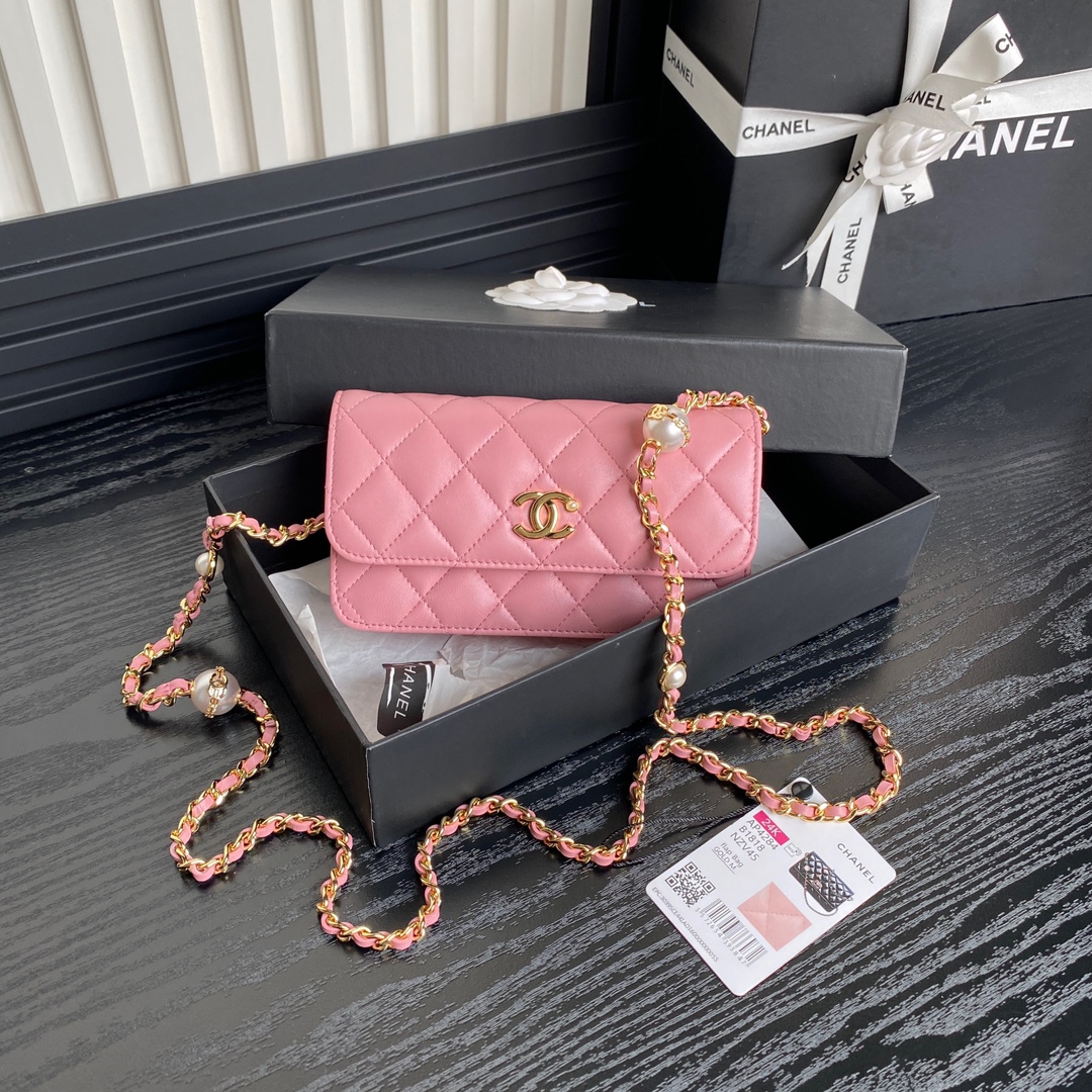 Chanel Crossbody & Shoulder Bags Sheepskin Chains