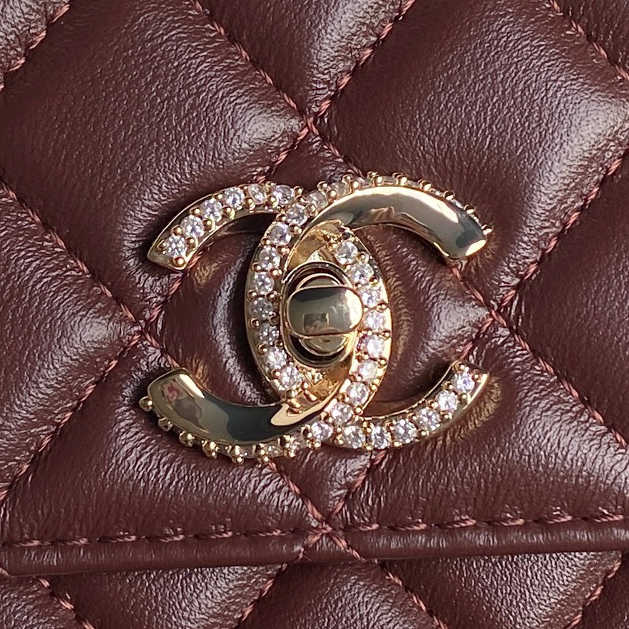 Chanel Style Leather Bag style reference detail image 3 from source 764365