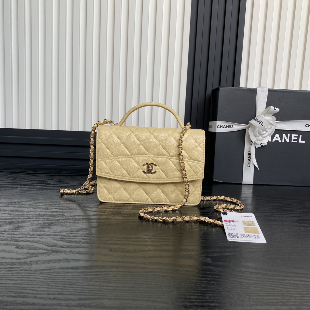 Chanel Backpack Crossbody & Shoulder Bags Gold Calfskin Cowhide Spring Collection Fashion Casual