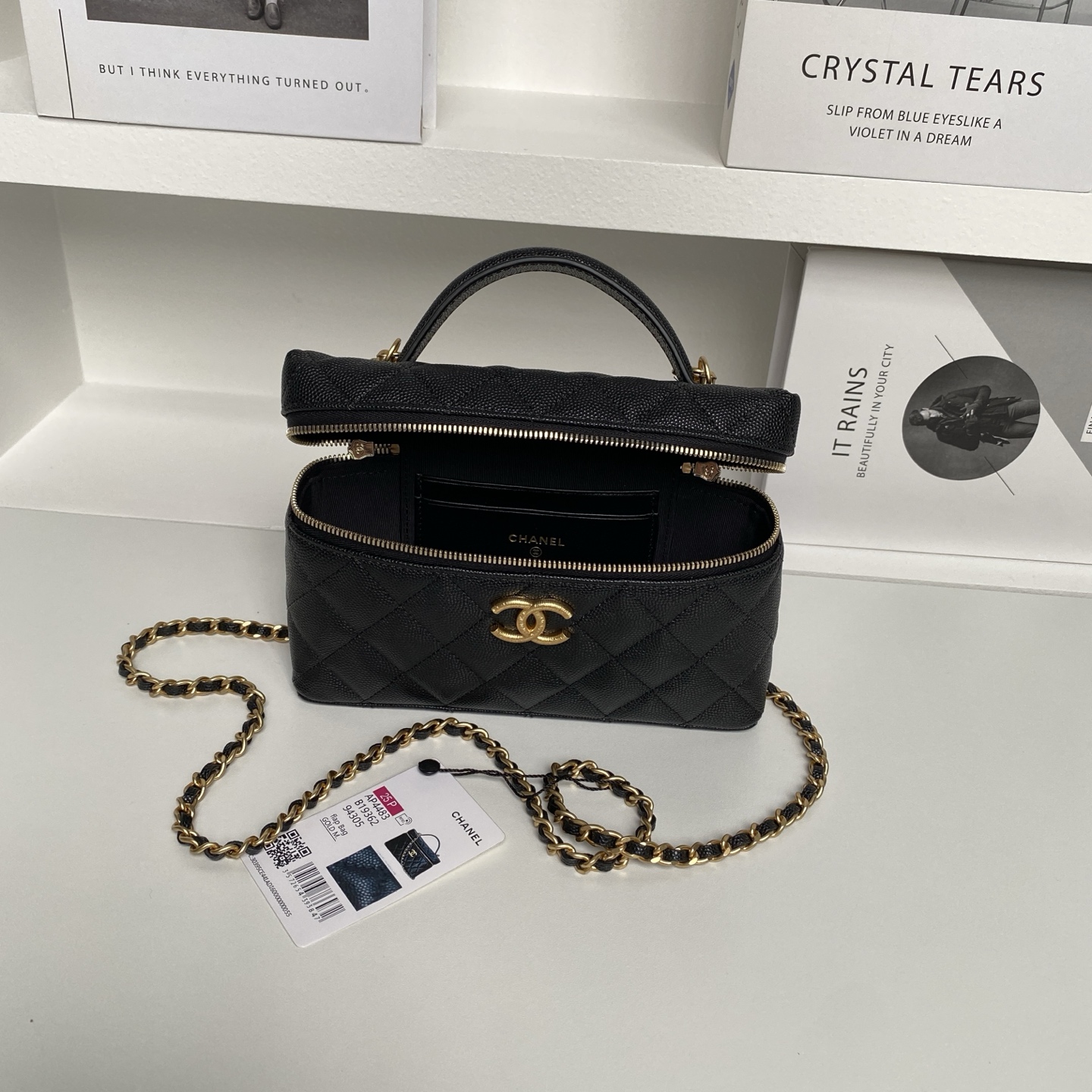 Chanel Style Leather Clutch Bags Clutch detail image 8 from source 770343