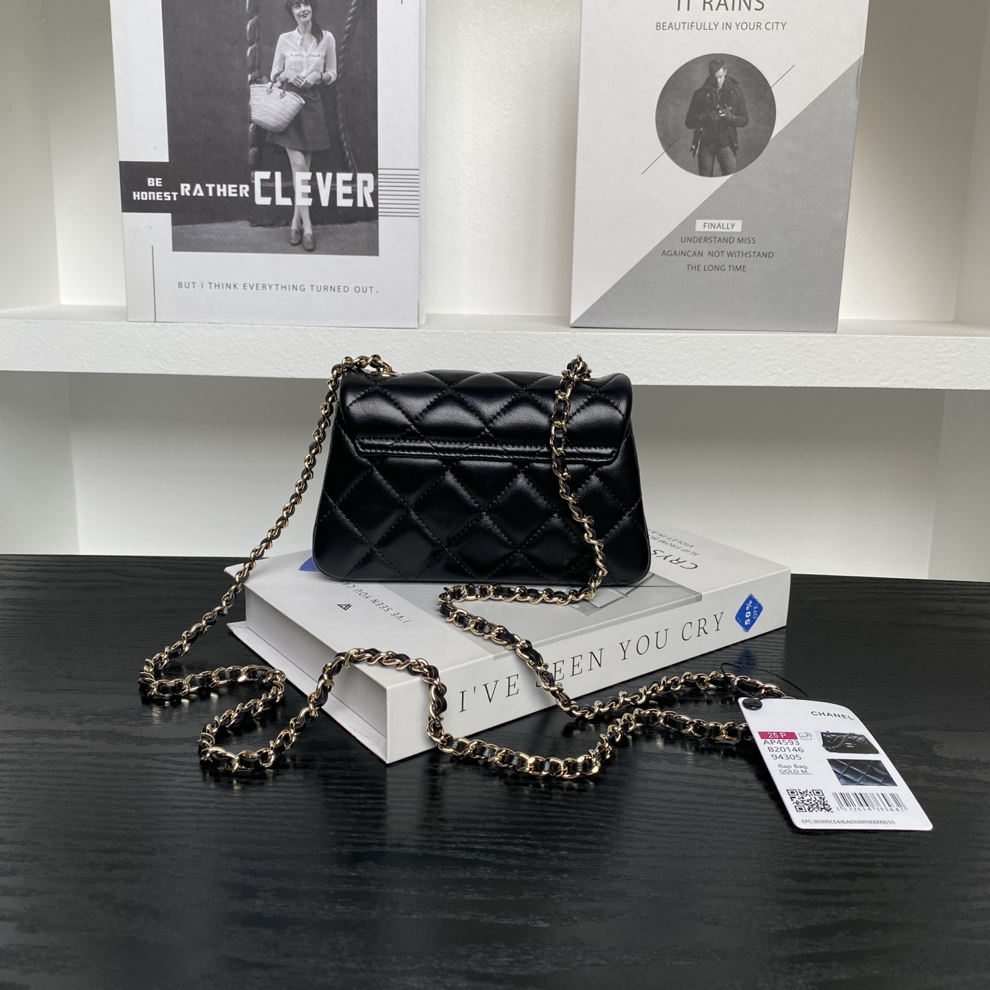 Chanel Style Leather Chain Bag Lookbook Reference image 2