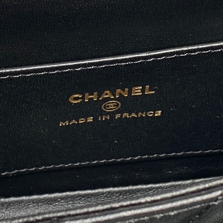Chanel Style Leather Chain Bag style reference detail image 9 from source 770365