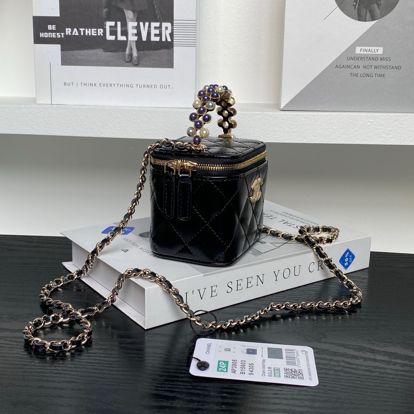 Chanel Style Leather Bag Bags Bag detail image 5 from source 770342