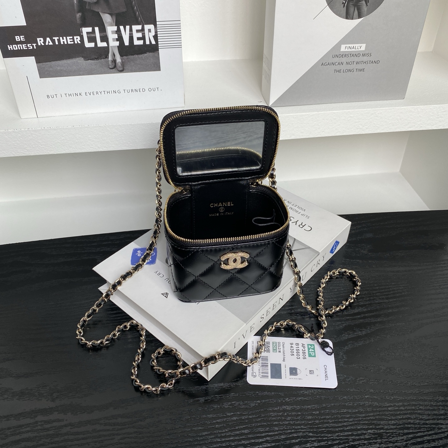 Chanel Style Leather Bag Bags Bag detail image 7 from source 770342