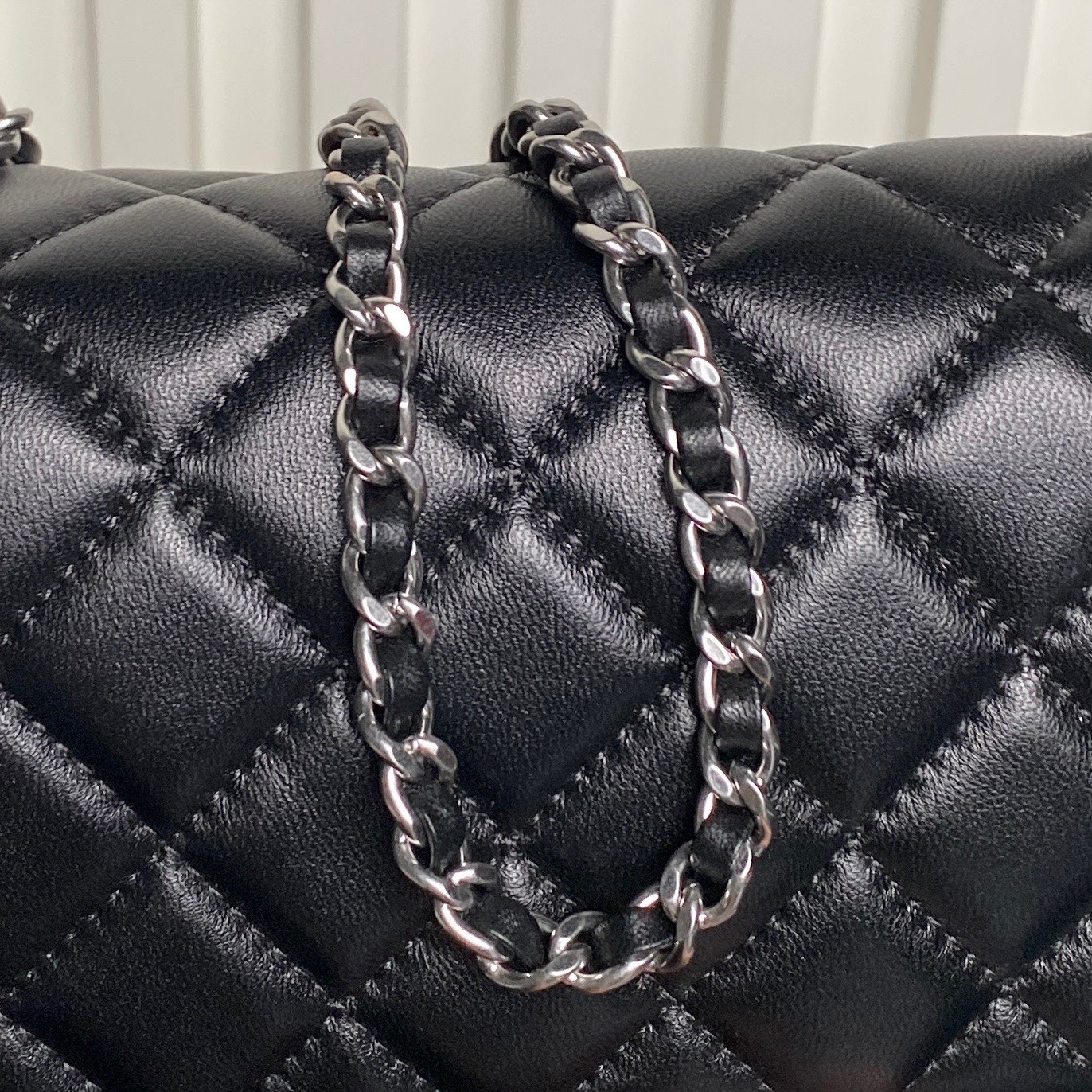 Chanel Style Leather Chain Bag style reference detail image 5 from source 785925