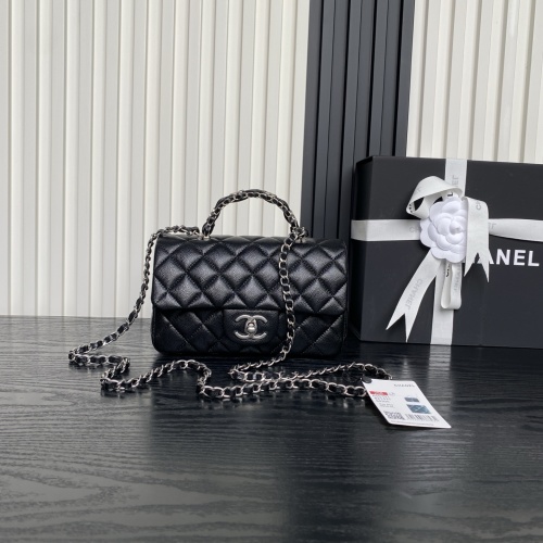Chanel 25B Double C Logo Handle CF Mini Bag AS5701 1 Chanel 25B Double C Logo Handle CF Mini Bag AS5701
