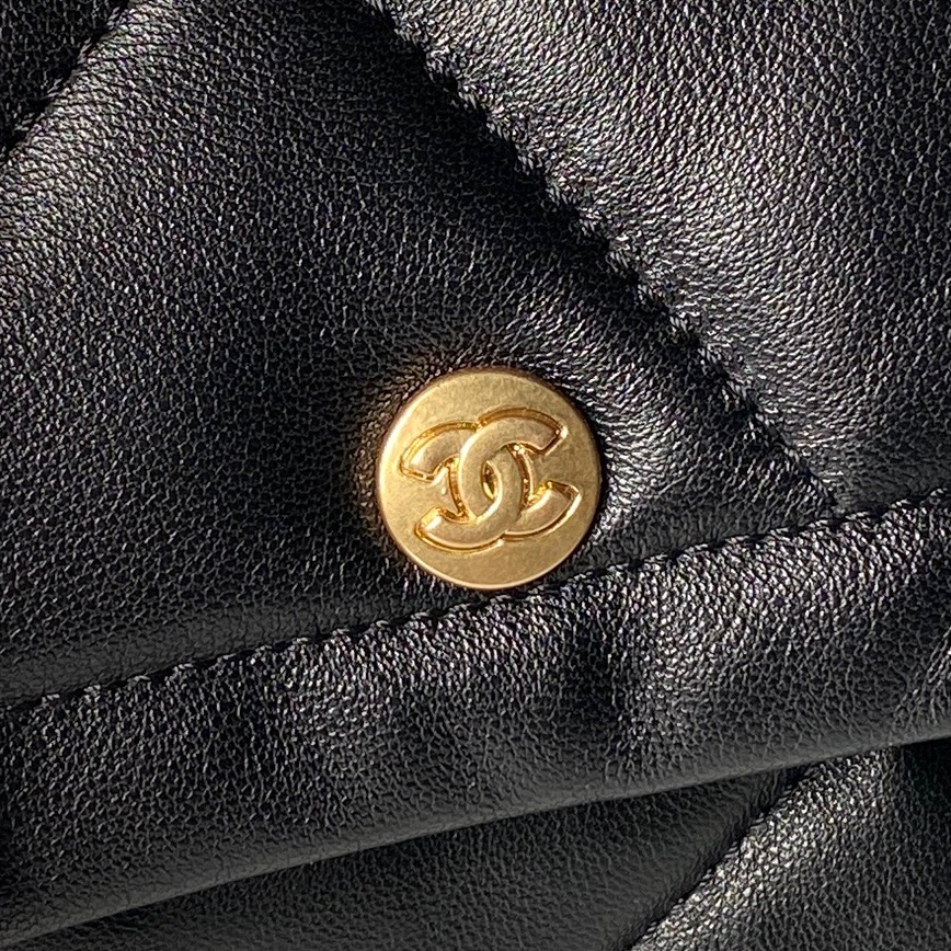 Chanel Quilted Two Pockets Tote Bag