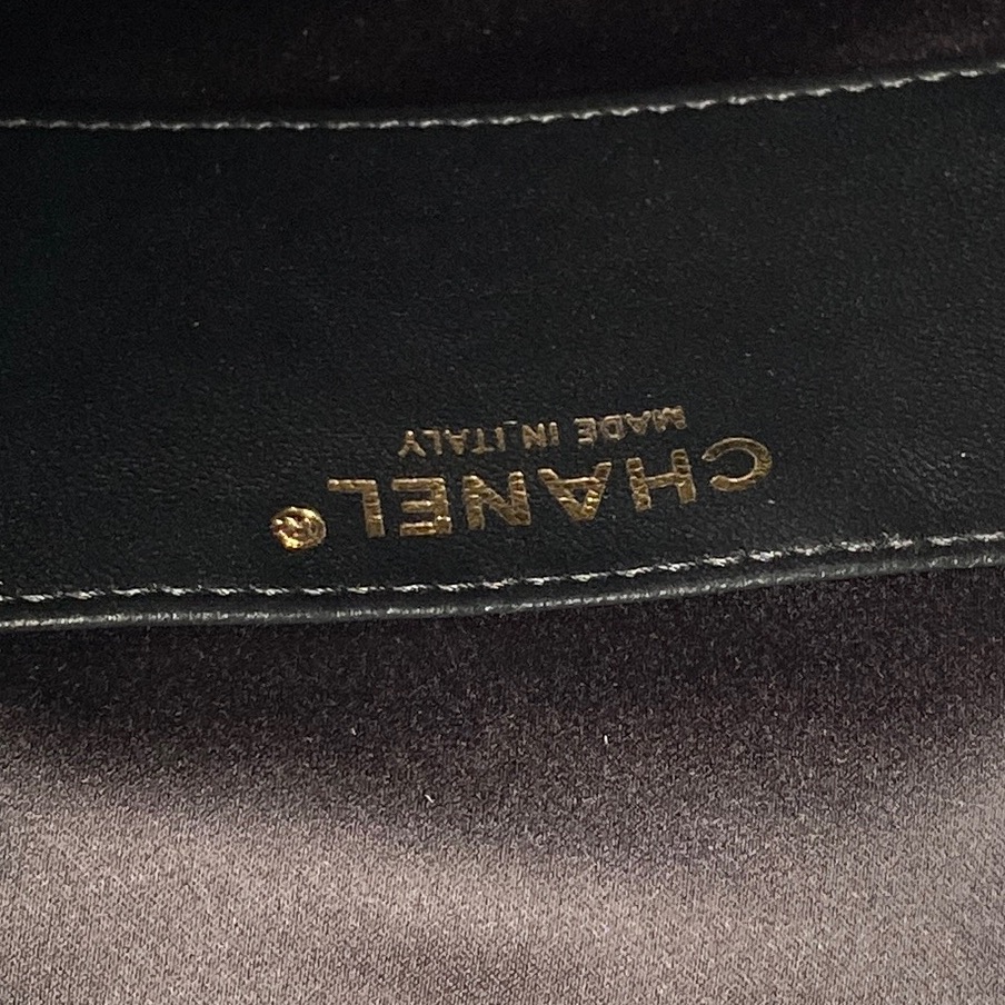 Chanel Quilted Two Pockets Tote Bag