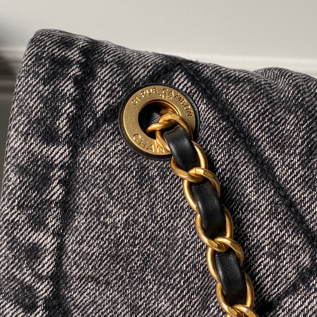 Chanel Style Leather Tote Bag style reference detail image 5 from source 764370