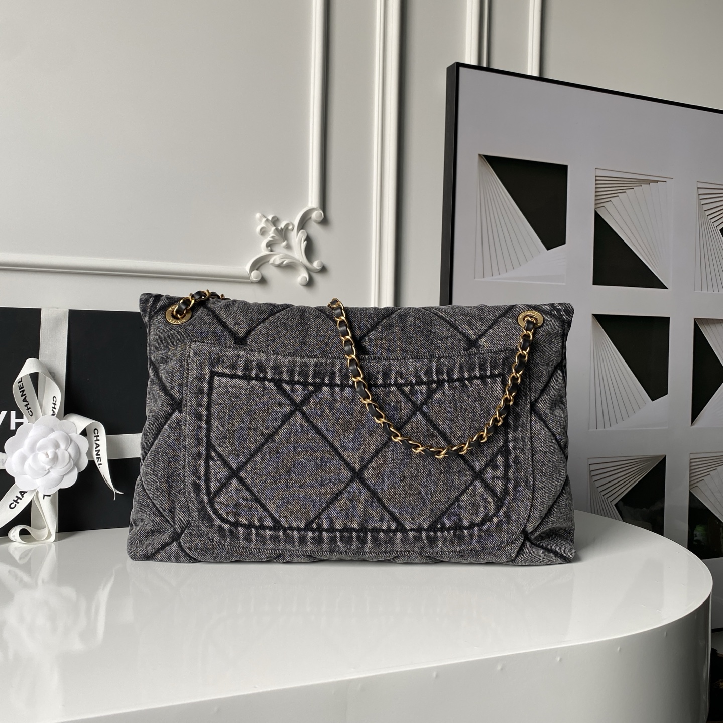 Chanel Style Leather Tote Bag Lookbook Reference image 2