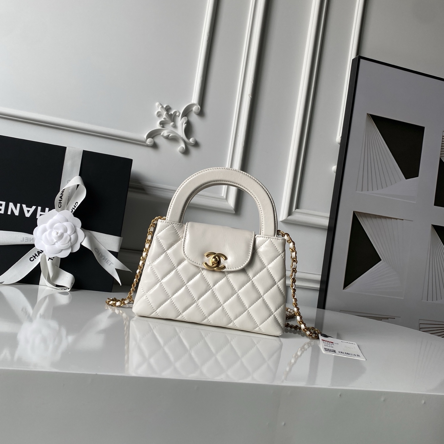 CHANEL Classic Flap with Top Handle bag