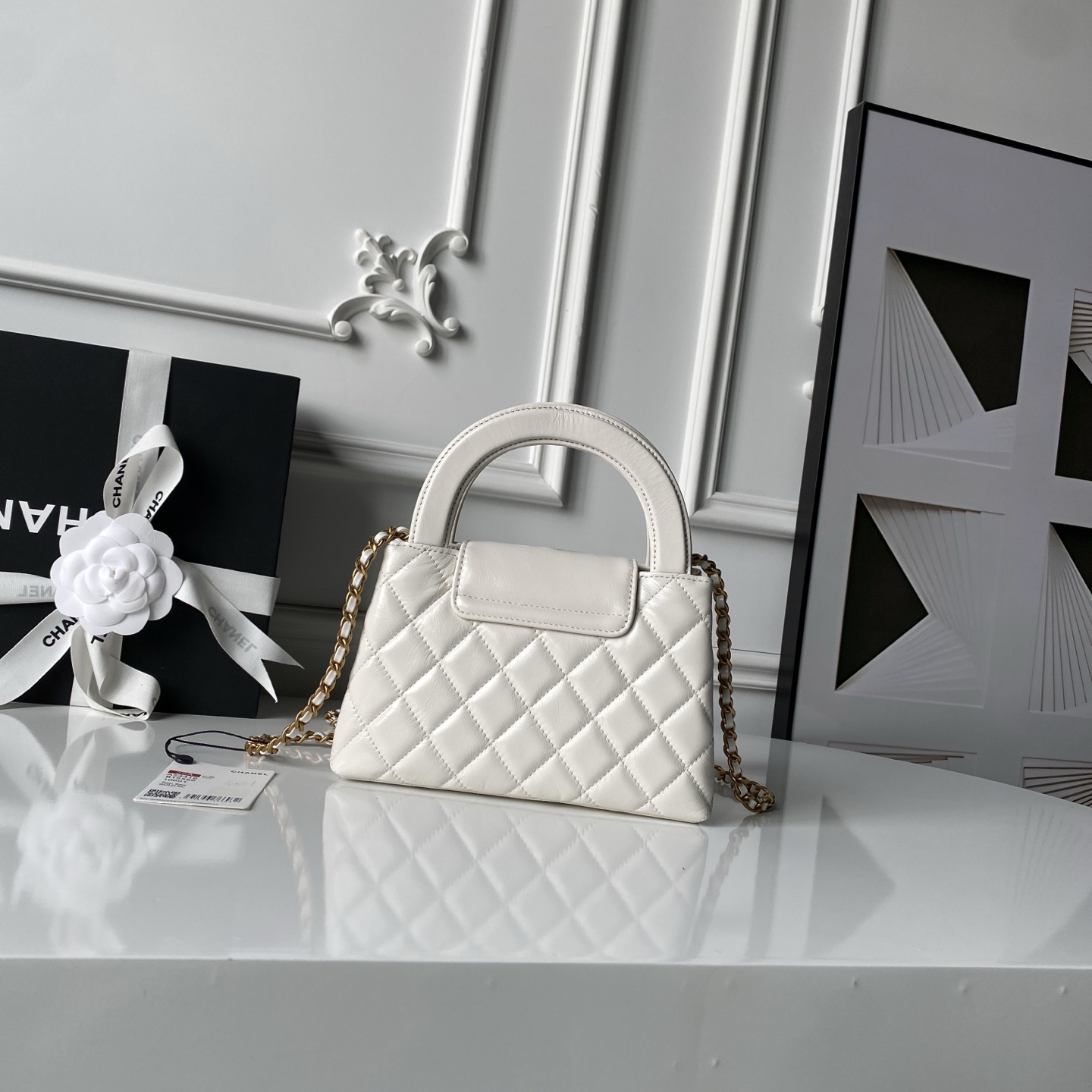 CHANEL Classic Flap with Top Handle bag