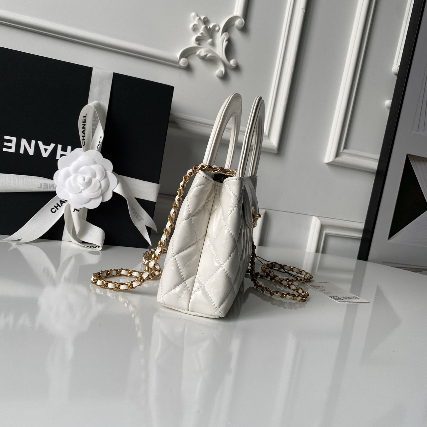CHANEL Classic Flap with Top Handle bag