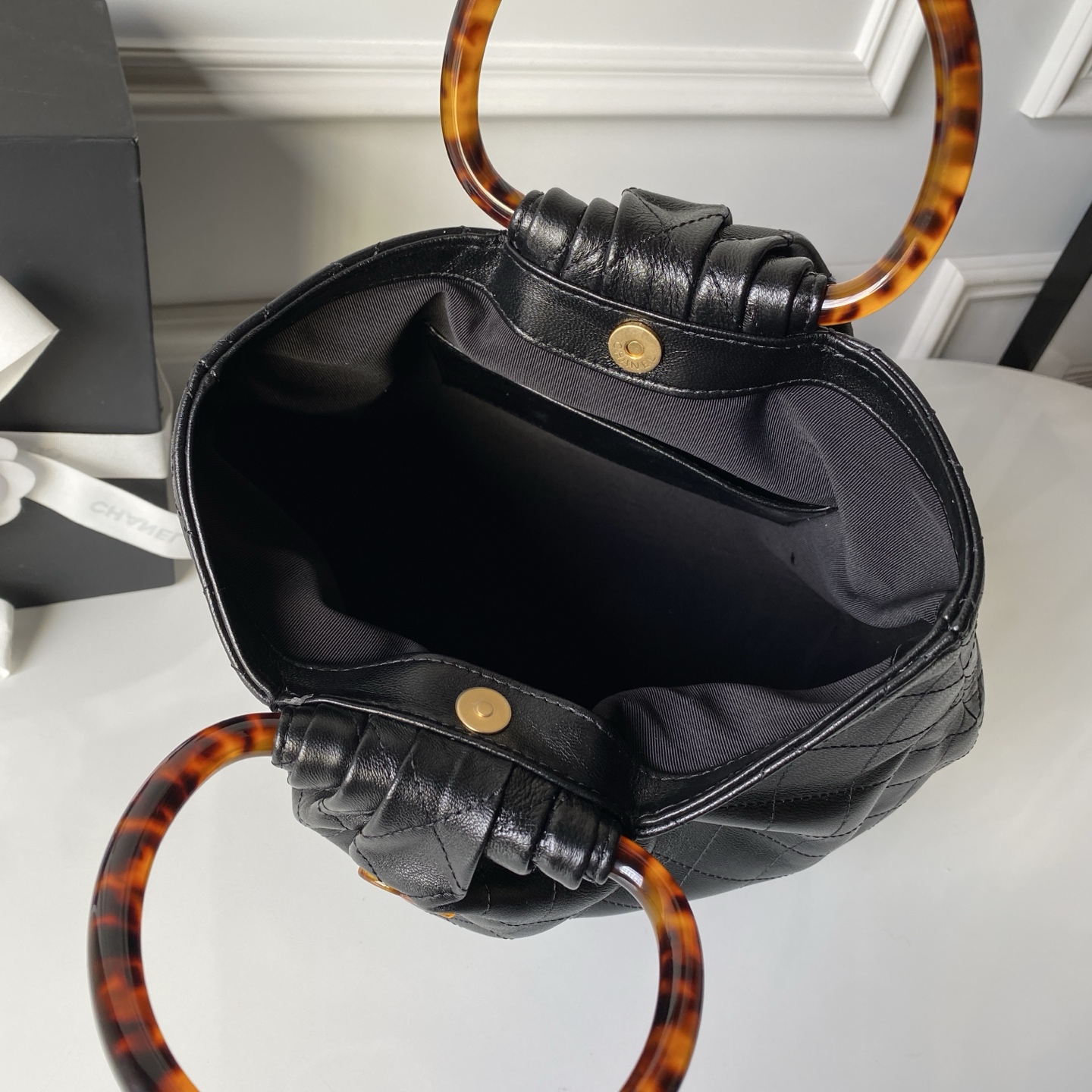 Chanel Style Leather Bag style reference detail image 7 from source 764383