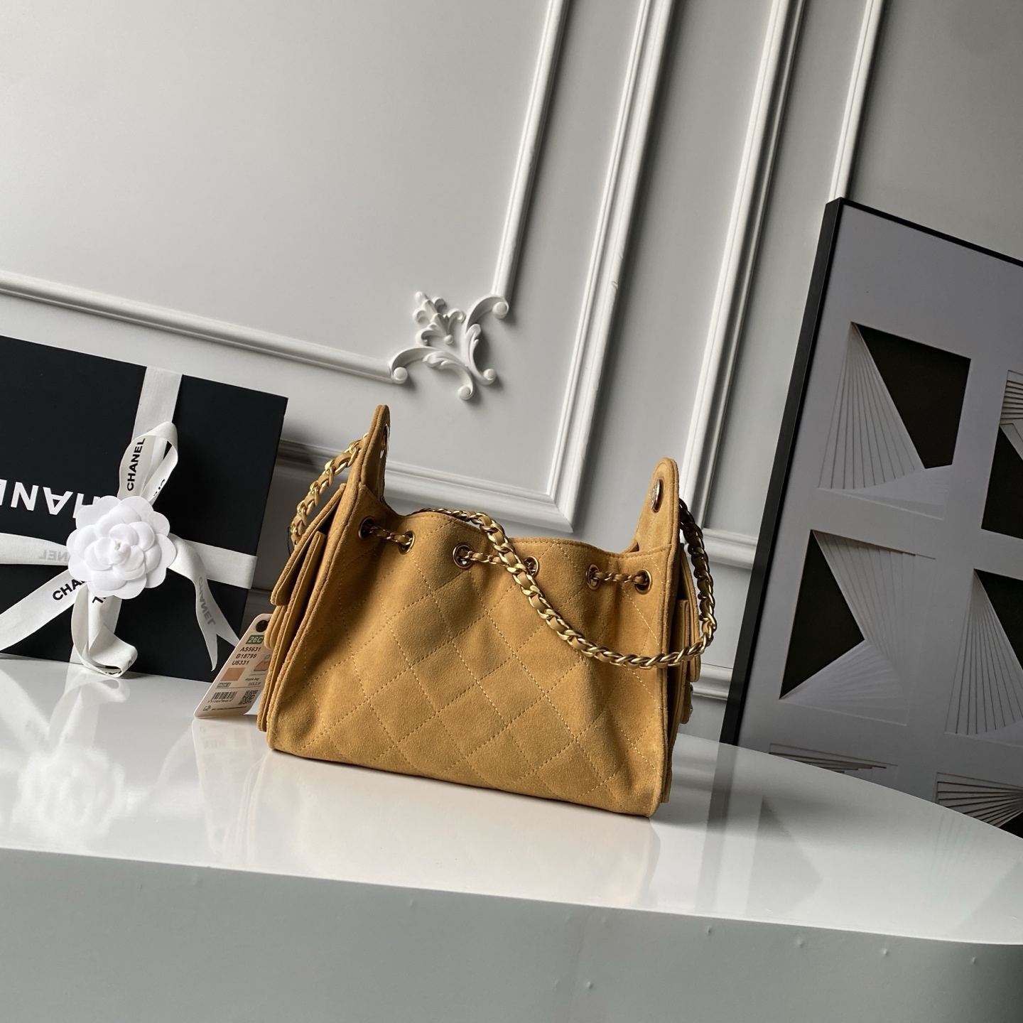 Chanel Style Leather Hobo Bag Lookbook Reference image 2