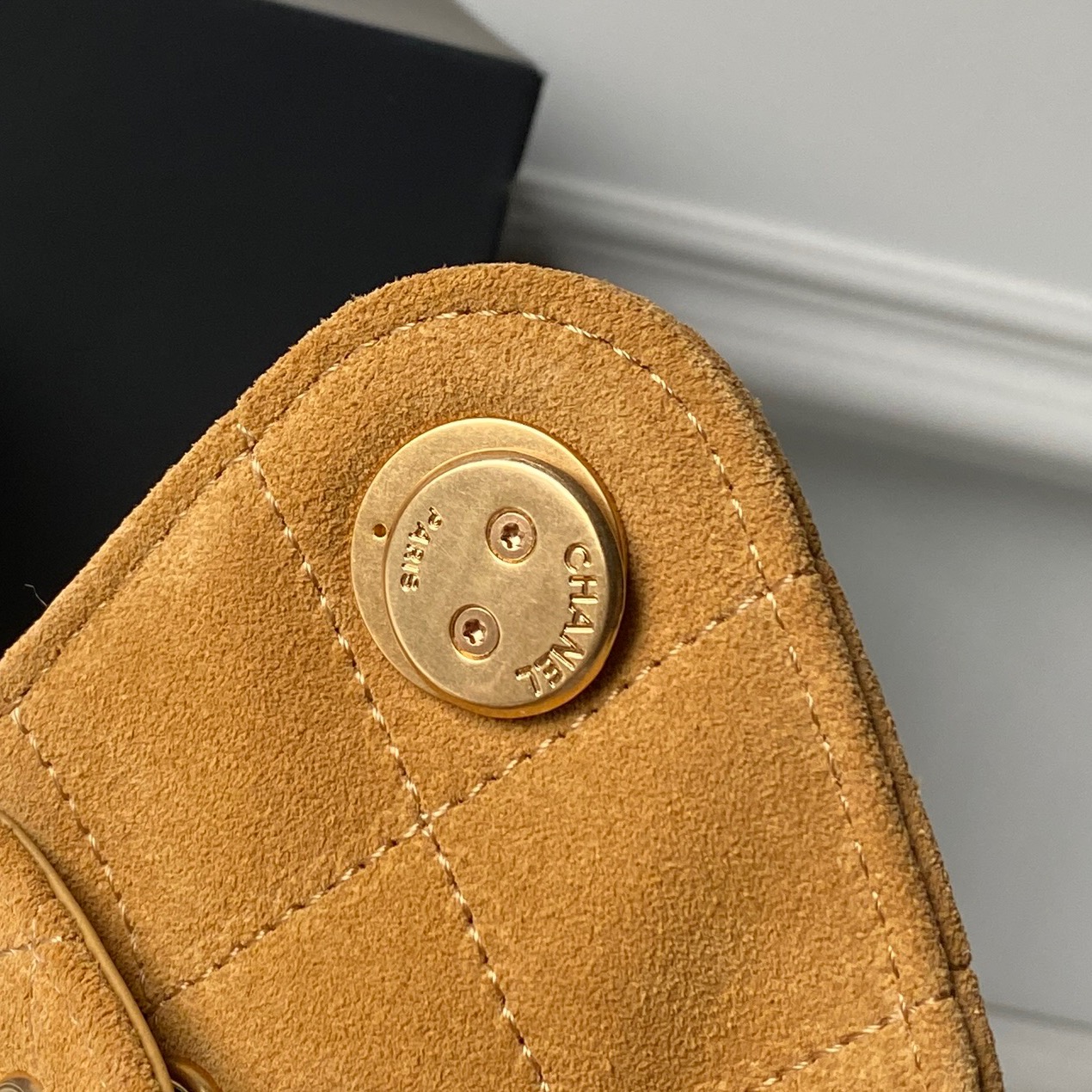 Chanel Style Leather Hobo Bag style reference detail image 5 from source 764342