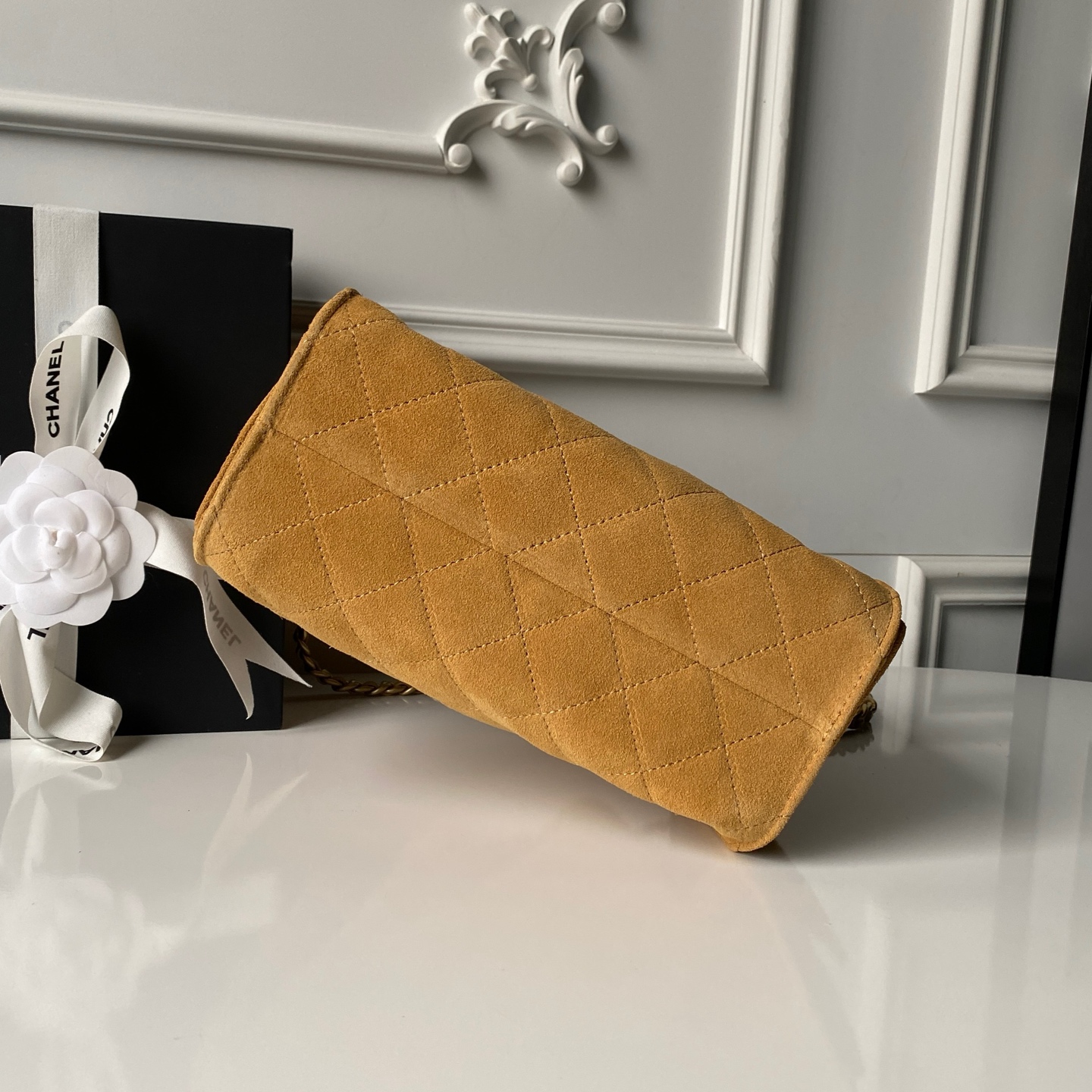 Chanel Style Leather Hobo Bag style reference detail image 7 from source 764342