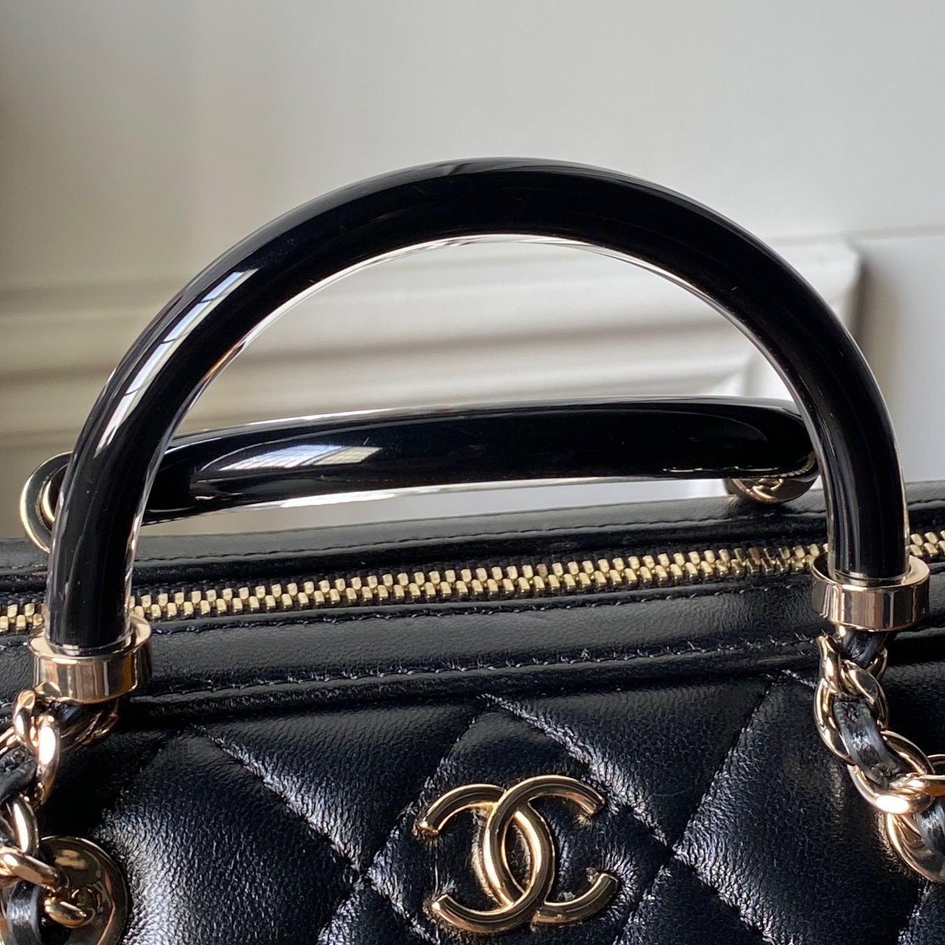 Chanel Style Leather Chain Bag Bags Chain Bag detail image 4 from source 764368
