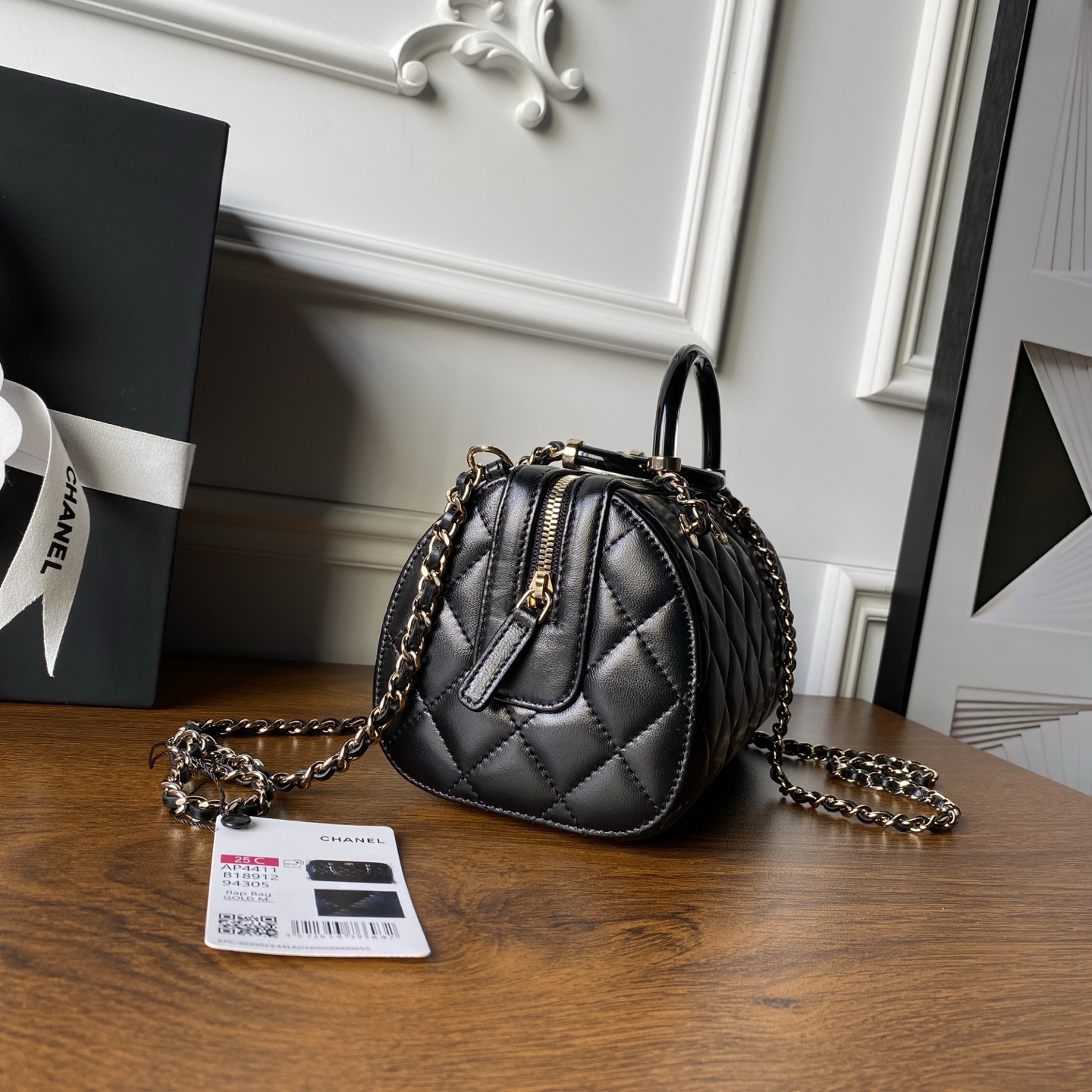 Chanel Style Leather Chain Bag Bags Chain Bag detail image 6 from source 764368
