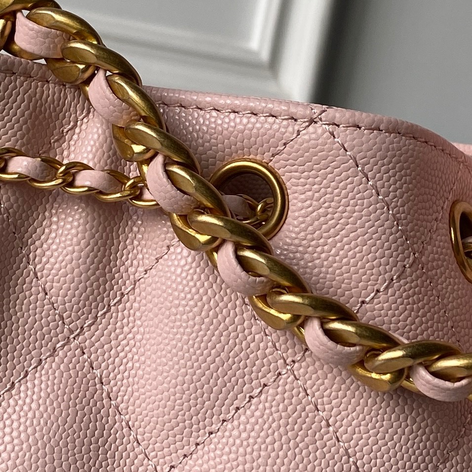 Chanel Style Leather Hobo Bag style reference detail image 6 from source 764347