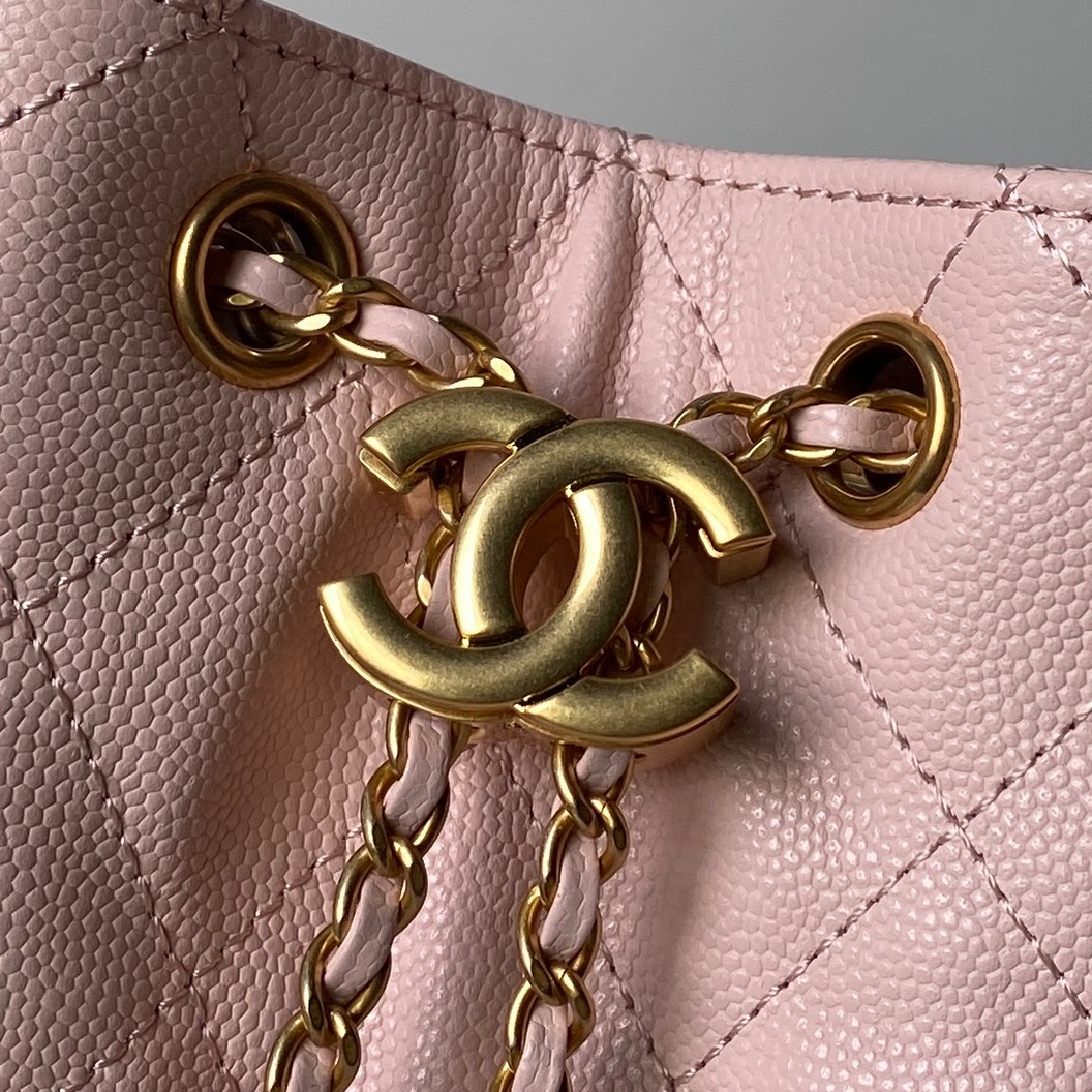 Chanel Style Leather Hobo Bag style reference detail image 3 from source 764347